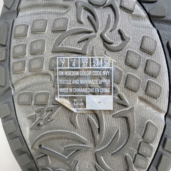 Skechers Reggae Slim Sketch Appeal Womens 7 Wide Blue Slingback Sandals - Picture 10 of 10